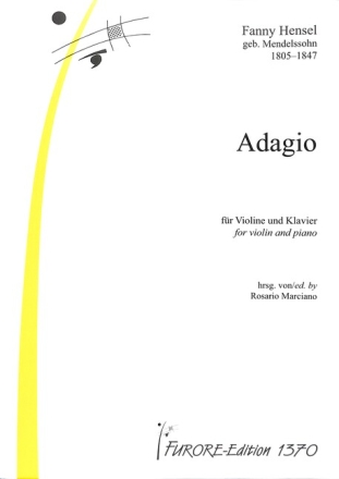 Adagio f�r Violine und Klavier