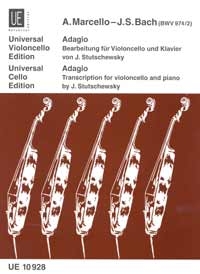 Adagio (Marcello-Bach) BWV974,2 f�r Violoncello und Klavier