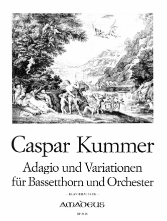 Adagio und Variationen op.45 f�r Bassetthorn und Orchester f�r Bassetthorn und Klavier
