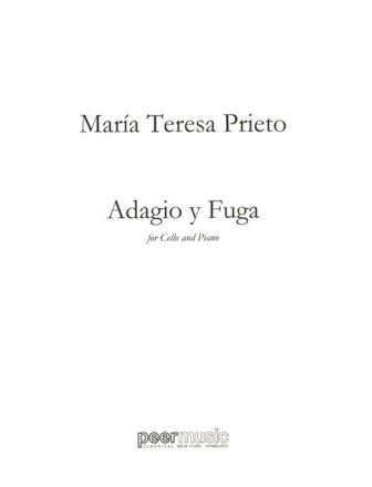 Adagio y Fuga for violoncello and piano