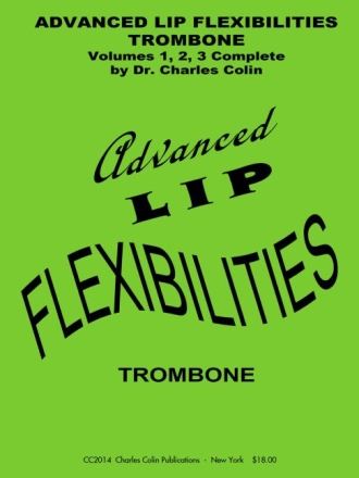 Advanced Lip Flexibilities vol.1-3 for trombone