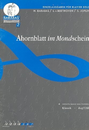 Ahornblatt im Mondschein f�r Klavier