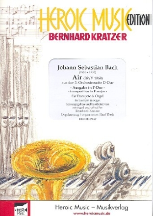 Air BWV1068 (Fassung in F) f�r Trompete und Orgel