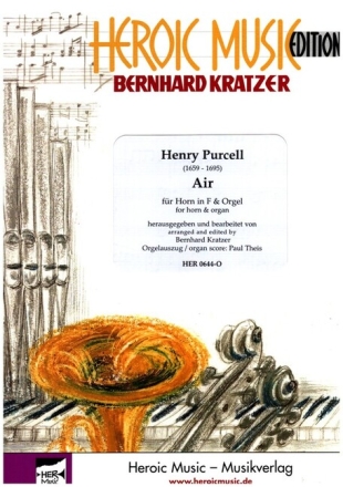 Air f�r Horn in F und Orgel