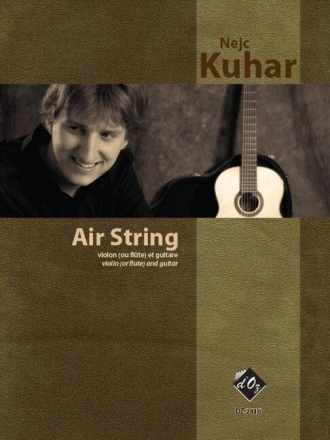 Air String for violin (or flute) and guitar score and parts