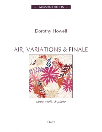 Air Variations and Finale for oboe, violin and piano score and parts