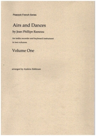 Airs and Dances vol.1 for treble recorder and keyboard instrument