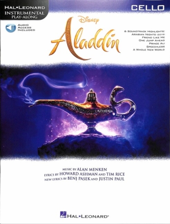 Aladdin (+Online Audio) cello Buch + Online-Audio