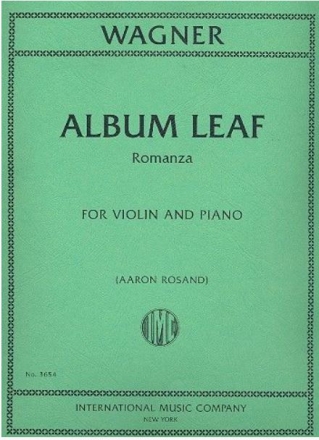 Album Leaf for violin and piano