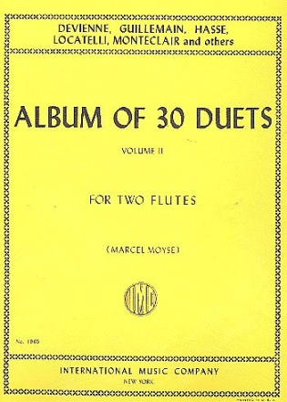 Album of 30 Duets vol.2 (nos.16-30) for 2 flutes