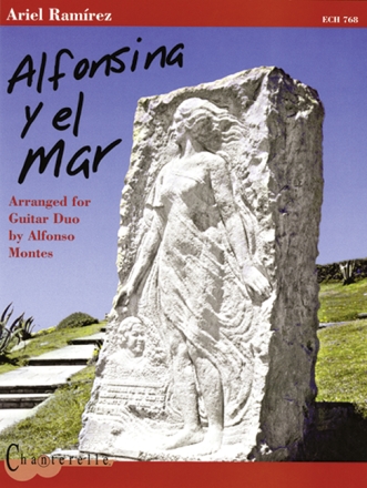 Alfonsina y el mar for 2 guitars Montes, Alfonso,  arr.