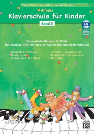Alfreds Klavierschule f�r Kinder Band 3 (+CD) f�r Klavier (dt)