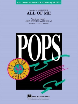 All of me: for string quartet score and parts