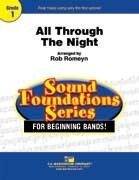All through the Night CONCERT BAND PARTITUR + STIMMEN