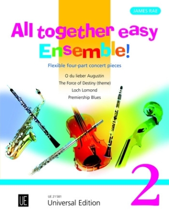 All together easy Ensemble Band 2 f�r flexibles Ensemble Partitur und Stimmen