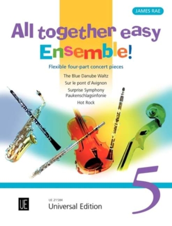 All together - Easy Ensemble Band 5 f�r flexibles Ensemble Partitur und Stimmen