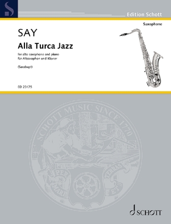 Alla Turca Jazz op.5b f�r Altsaxophon und Klavier
