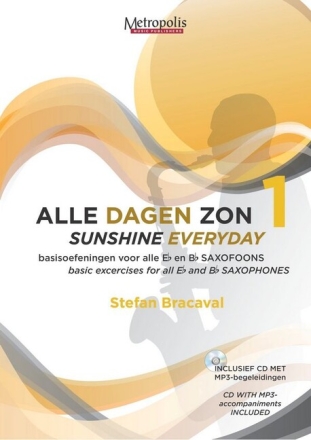 Alle Dagen Zon vol.1 (+CD-ROM) voor saxofoon (en/nl)