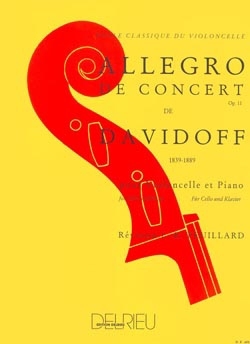 Allegro de concert op.11 pour violoncelle et piano