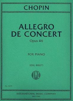 Allegro de concert op.46 for piano