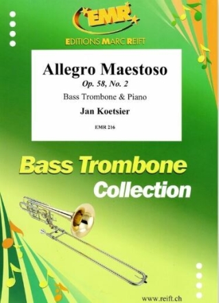 Allegro maestoso op.58,2 f�r Bassposaune und Klavier