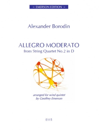 ALLEGRO MODERATO D MAJOR FOR WIND QUINTET parts