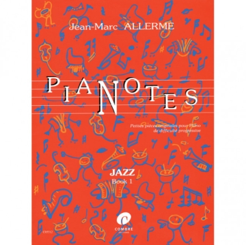ALLERME Jean-Marc Pianotes Jazz - book 1 piano Partition