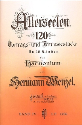 Allerseelen Band 4 f�r Harmonium