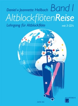 Altblockfl�ten-Reise Band 1 (+3 CD's f�r Altblockfl�te