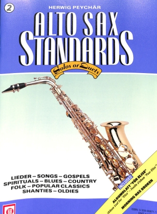 Alto Sax Standards Band 2 Solos or Duets