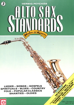 Alto Sax Standards Band 3 Solos or Duets
