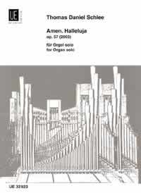 Amen. Halleluja op.57 f�r Orgel