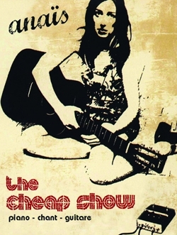 Anais The Cheap Show Chant, guitare ou piano Partition