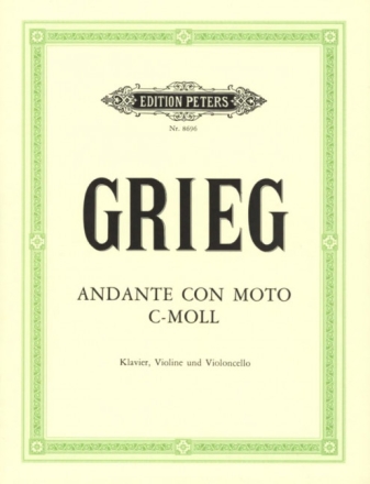 Andante con moto c-Moll f�r Klavier, Violine und Violoncello