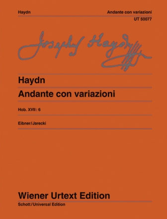 Andante con Variazioni Hob.XVII:6 f�r Klavier