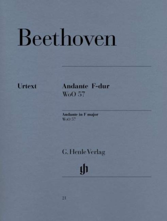 Andante F-Dur WoO57 f�r Klavier