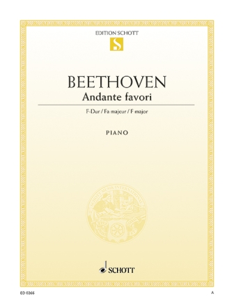 Andante favori F-Dur f�r Klavier