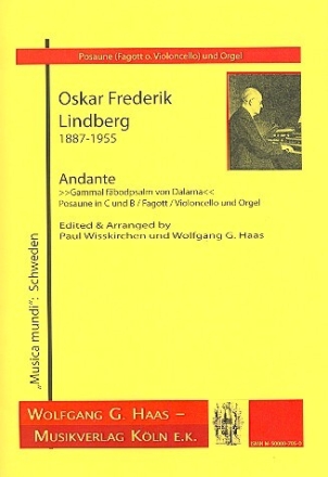 Andante f�r Posaune (Fagott/Violoncello) und Orgel