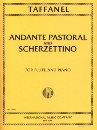 Andante pastoral and scherzettino for flute and piano 