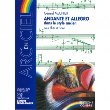 Andante und allegro dans le style ancien pour fl�te et piano