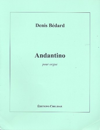Andantino pour orgue