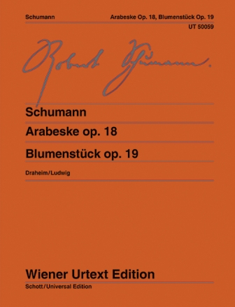 Arabeske op.18 und Blumenst�ck op.19 f�r Klavier