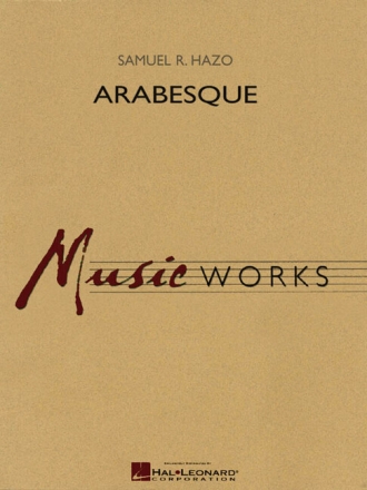 Arabesque for concert band/harmonie score