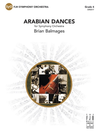 Arabian Dances for symphony orchestra score and parts