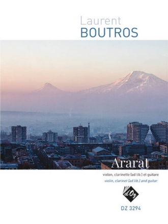 Ararat  pour violon, clarinette (ad lib.) et guitare partition et parties