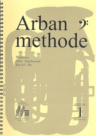 Arban methode vol.1 for trombone (tuba/euphonium/bass in Es and Bb)
