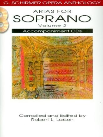 Arias for Soprano vol.2 for soprano and piano 2 CD's (piano accompaniment)