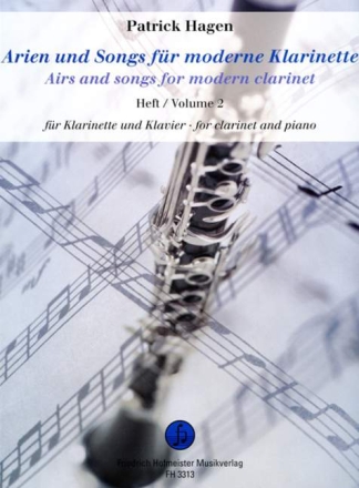 Arien und Songs Band 2 f�r Klarinette und Klavier