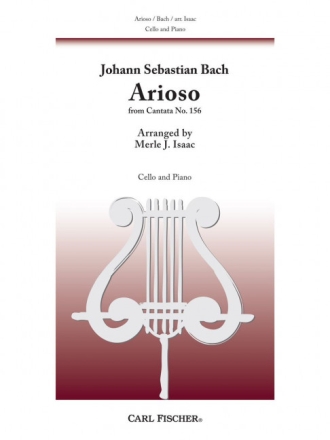 Arioso from Cantata BWV156 for cello and piano