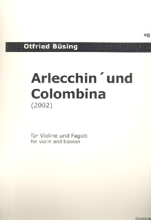 Arlecchin' und Colombina f�r Violine und Fagott 2 Spielpartituren